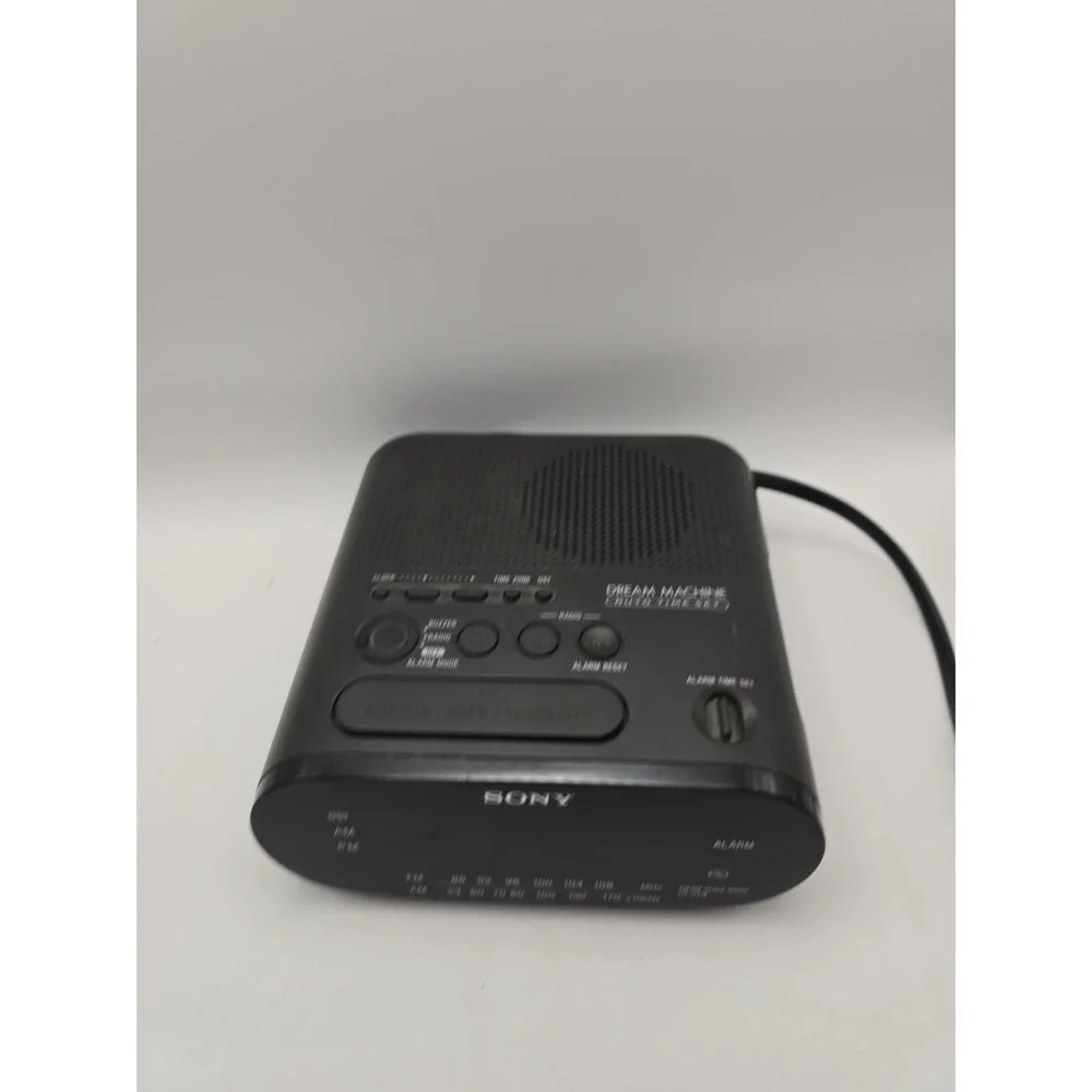 SONY DREAM MACHINE AM/FM AUTOMATIC SHUT OFF ICF-C218 ALARM CLOCK RADIO